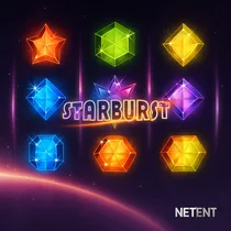 Rainbet - Jeu de Machine à Sous Starburst - NetEnt