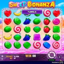 Rainbet - Jeu de Machine à Sous Sweet Bonanza - Pragmatic Play
